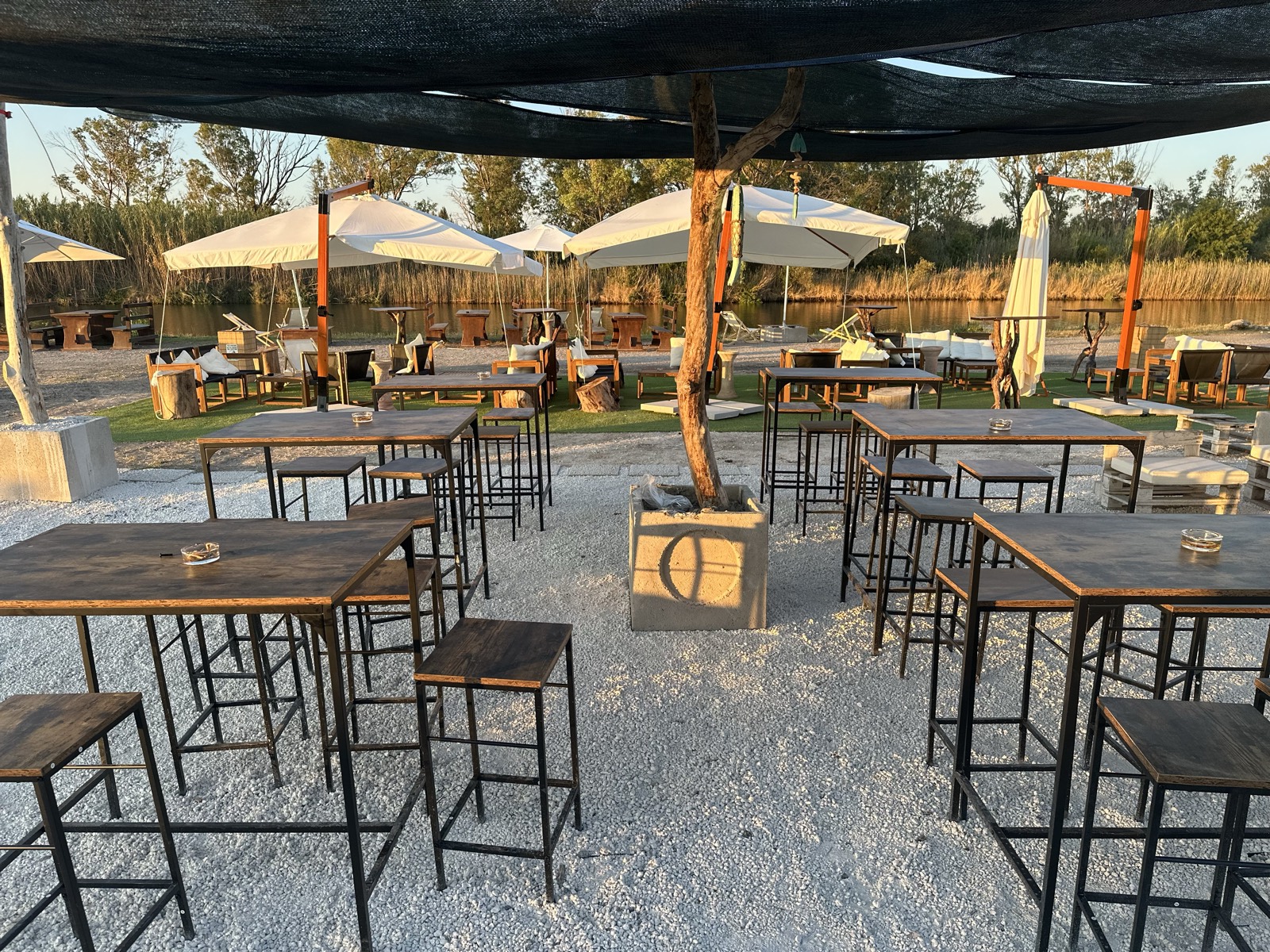Il bar all'aperto